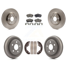 Load image into Gallery viewer, [Front+Rear] 2003 Dodge Neon SRT-4 Premium OE Brake Rotor Drum Kit &amp; Ceramic Pads For Max Braking