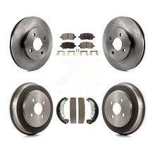 Charger l'image dans la galerie, Front Rear Disc Brake Rotor Ceramic Pad Drum Kit For Chevrolet Cobalt Saturn Ion