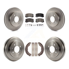 Load image into Gallery viewer, Front Rear Disc Brake Rotors Ceramic Pads And Drum Kit For Mitsubishi Lancer