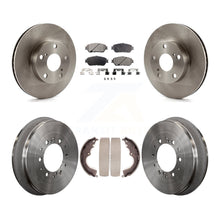 Load image into Gallery viewer, [Front+Rear] 2015 Toyota Tacoma 4WD Premium OE Brake Rotor Drum Kit &amp; Ceramic Pads For Max Braking