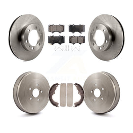 Kit de tambour de protection en céramique de Rotors de frein avant et arrière pour Toyota Tacoma avec 6 roues à écrous 