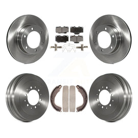 Rotors de frein à disque avant et arrière, plaquettes en céramique et Kit de batterie pour Toyota Tacoma 4Runner 