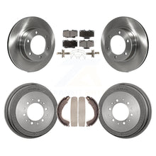Load image into Gallery viewer, Front Rear Disc Brake Rotors Ceramic Pads And Drum Kit For Toyota 4Runner