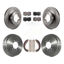 Load image into Gallery viewer, [Front+Rear] 2004-2006 Toyota Tundra Premium OE Brake Rotor Drum Kit &amp; Ceramic Pads For Max Braking