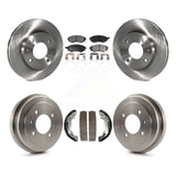 Kit de tambour de tampon en céramique de Rotor de frein avant et arrière pour les freins arrière de Hyundai Elantra 