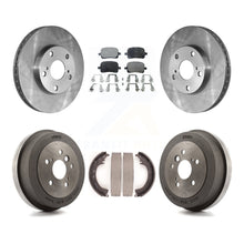 Load image into Gallery viewer, [Front+Rear] 2002-2003 Toyota Solara 2.4L Premium OE Brake Rotor Drum Kit &amp; Ceramic Pads For Max Braking