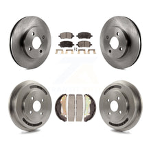 Load image into Gallery viewer, Front Rear Disc Brake Rotor Ceramic Pad Drum Kit For Chevrolet Cobalt Pontiac G5