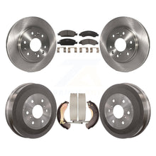 Charger l&#39;image dans la galerie, Front Rear Brake Rotor Ceramic Pad And Drum Kit For Chevrolet Silverado 1500 GMC