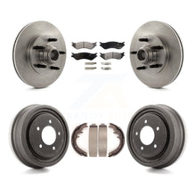 Load image into Gallery viewer, Front Rear Disc Brake Rotor Hub Ceramic Pad And Drum Kit For 1999 Ford F-150 RWD