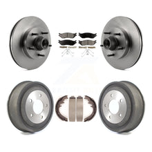 Load image into Gallery viewer, Front Rear Disc Brake Rotor Hub Ceramic Pad &amp; Drum Kit For Ford E-150 Club Wagon
