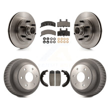 Load image into Gallery viewer, Front Rear Disc Brake Rotor Hub Ceramic Pad And Drum Kit For C2500 Chevrolet GMC