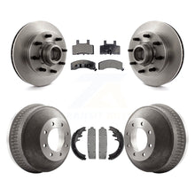 Load image into Gallery viewer, Front Rear Brake Rotor Ceramic Pad &amp; Drum Kit For Chevrolet C2500 C1500 Suburban