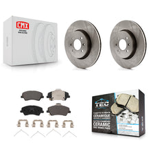 Load image into Gallery viewer, Front Disc Brake Rotors And Ceramic Pads Kit For Hyundai Accent Kia Rio