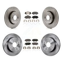Load image into Gallery viewer, Front Rear Disc Brake Rotors And Ceramic Pads Kit For Hyundai Accent Kia Rio