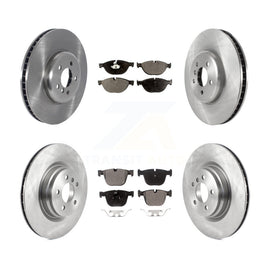 Front Rear Brake Rotor & Ceramic Pad Kit (6Pc) For BMW 750Li xDrive 750i 550i GT