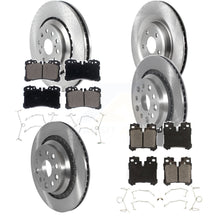 Load image into Gallery viewer, Front Rear Disc Brake Rotors And Ceramic Pads Kit (6Pc) For Lexus LS460 LS600h