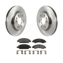 Load image into Gallery viewer, Front Disc Brake Rotors And Ceramic Pads Kit For Chevrolet Silverado 1500 LD