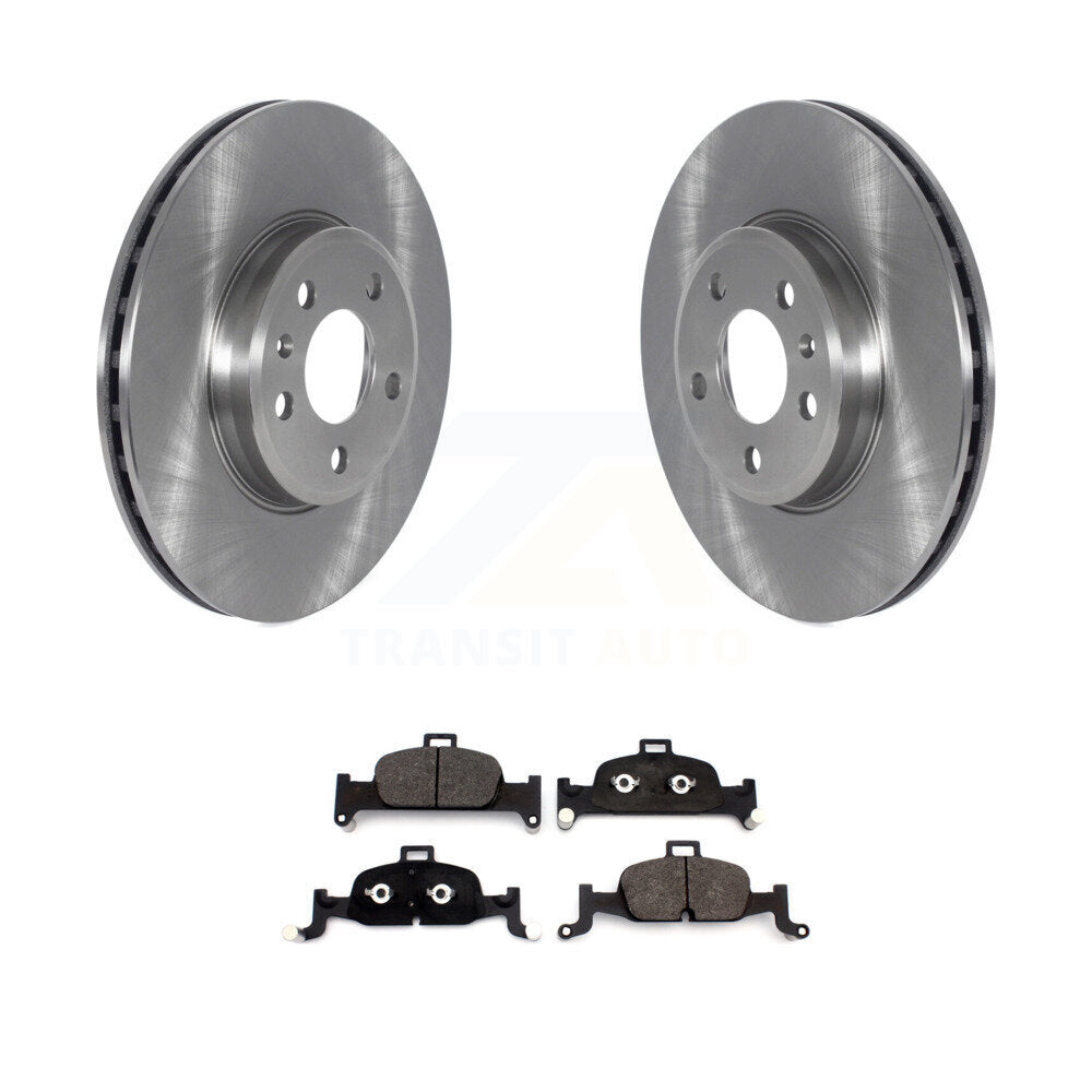 Front Disc Brake Rotors And Ceramic Pads Kit For Audi A4 Quattro A5 Sportback