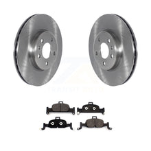 Charger l&#39;image dans la galerie, Front Disc Brake Rotors And Ceramic Pads Kit For Audi A4 Quattro A5 Sportback