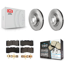 Load image into Gallery viewer, Front Disc Brake Rotors And Ceramic Pads Kit For Ford Mustang