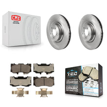 Load image into Gallery viewer, Front Disc Brake Rotors And Ceramic Pads Kit For Ford Mustang