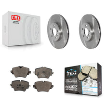 Charger l'image dans la galerie, Front Disc Brake Rotors And Ceramic Pads Kit For Mini Cooper Countryman Clubman