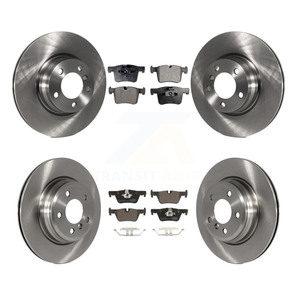 Front Rear Disc Brake Rotors And Ceramic Pads Kit For BMW 328i xDrive