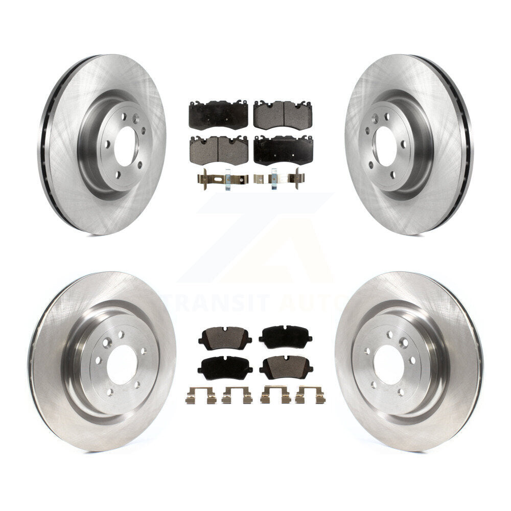 Front Rear Disc Brake Rotors And Ceramic Pads Kit For Land Rover Range Sport