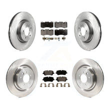 Charger l'image dans la galerie, Front Rear Disc Brake Rotors And Ceramic Pads Kit For Land Rover Range Sport