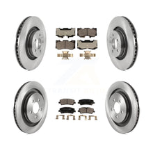 Load image into Gallery viewer, Front Rear Disc Brake Rotors And Ceramic Pads Kit For Ford Mustang