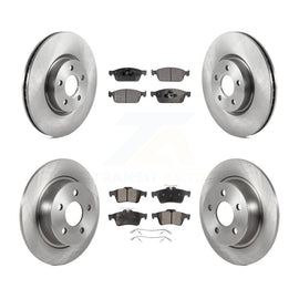Front Rear Disc Brake Rotors And Ceramic Pads Kit For Ford Transit Connect