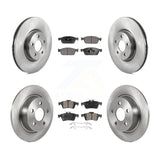 Front Rear Disc Brake Rotors And Ceramic Pads Kit For Ford Transit Connect