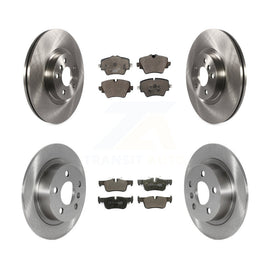 Front Rear Disc Brake Rotors Ceramic Pad Kit For Mini Cooper Countryman S ALL4