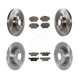 Front Rear Disc Brake Rotors Ceramic Pad Kit For Mini Cooper Countryman S ALL4