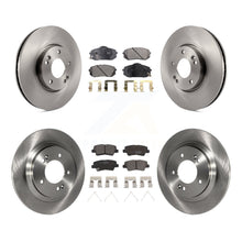 Load image into Gallery viewer, Front Rear Brake Rotors Ceramic Pad Kit For Kia Soul EV From Chassis VIN #160921