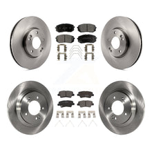 Load image into Gallery viewer, [Front+Rear] 2017-2019 Kia Soul EV Premium OE Brake Rotors &amp; Ceramic Pads Kit For Max Braking