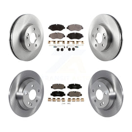 [Front+Rear] 2016-2020 Mercedes-Benz Metris Premium OE Brake Rotors & Ceramic Pads Kit For Max Braking