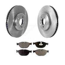 Load image into Gallery viewer, Front Disc Brake Rotors And Ceramic Pads Kit For BMW 750Li xDrive 750i 550i GT