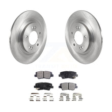 Load image into Gallery viewer, Rear Brake Rotors Ceramic Pad Kit For 17 Kia Cadenza With Electric Parking