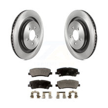 Charger l&#39;image dans la galerie, Rear Disc Brake Rotors And Ceramic Pads Kit For Ford Mustang