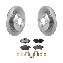 Charger l&#39;image dans la galerie, Rear Disc Brake Rotors And Ceramic Pads Kit For Mini Cooper