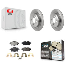 Load image into Gallery viewer, Rear Disc Brake Rotors And Ceramic Pads Kit For Mini Cooper