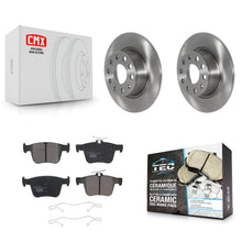 Charger l'image dans la galerie, Rear Disc Brake Rotors And Ceramic Pads Kit For Volkswagen Jetta Taos