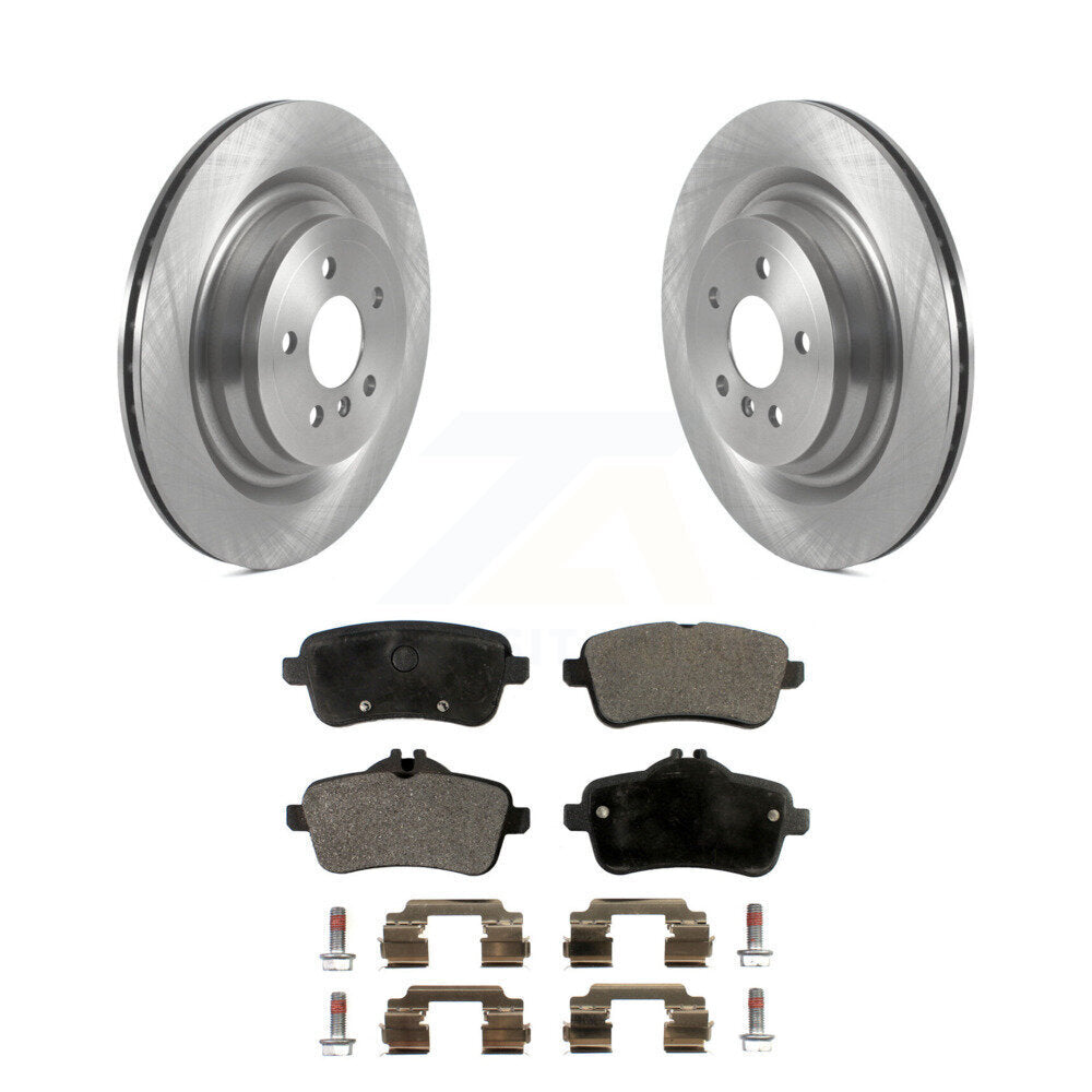 Rear Brake Rotor Ceramic Pad Kit For Mercedes-Benz GLS450 GL450 GLS550 GL350 AMG