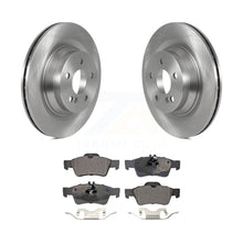 Load image into Gallery viewer, Rear Disc Brake Rotors And Ceramic Pads Kit For Mercedes-Benz CLS550 E550