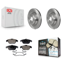 Load image into Gallery viewer, Rear Disc Brake Rotors And Ceramic Pads Kit For Mercedes-Benz E550