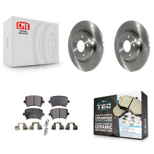 Load image into Gallery viewer, [Rear] 2009 Audi A4 Quattro Convertible Premium OE Brake Rotors &amp; Ceramic Pads Kit For Max Braking