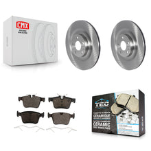 Load image into Gallery viewer, Rear Brake Rotors Ceramic Pad Kit For 16-19 Volvo XC90 With 340mm Diameter Rotor