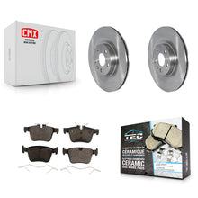 Load image into Gallery viewer, Rear Brake Rotors Ceramic Pad Kit For 16-19 Volvo XC90 With 320mm Diameter Rotor