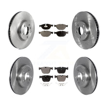 Charger l'image dans la galerie, Front Rear Brake Rotor Ceramic Pad Kit (6Pc) For BMW 740Li 740i 535i GT xDrive 7